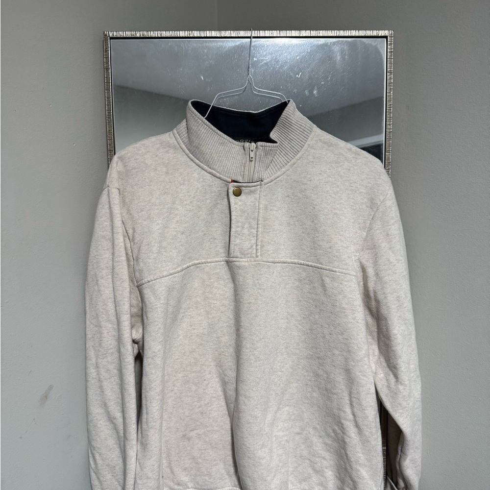 Orvis Men's Pullover Zip Up Sweater